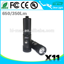 Hi-max X11 CREE XM-L U2 LED DE ESCALA LED TORCH LIGHT